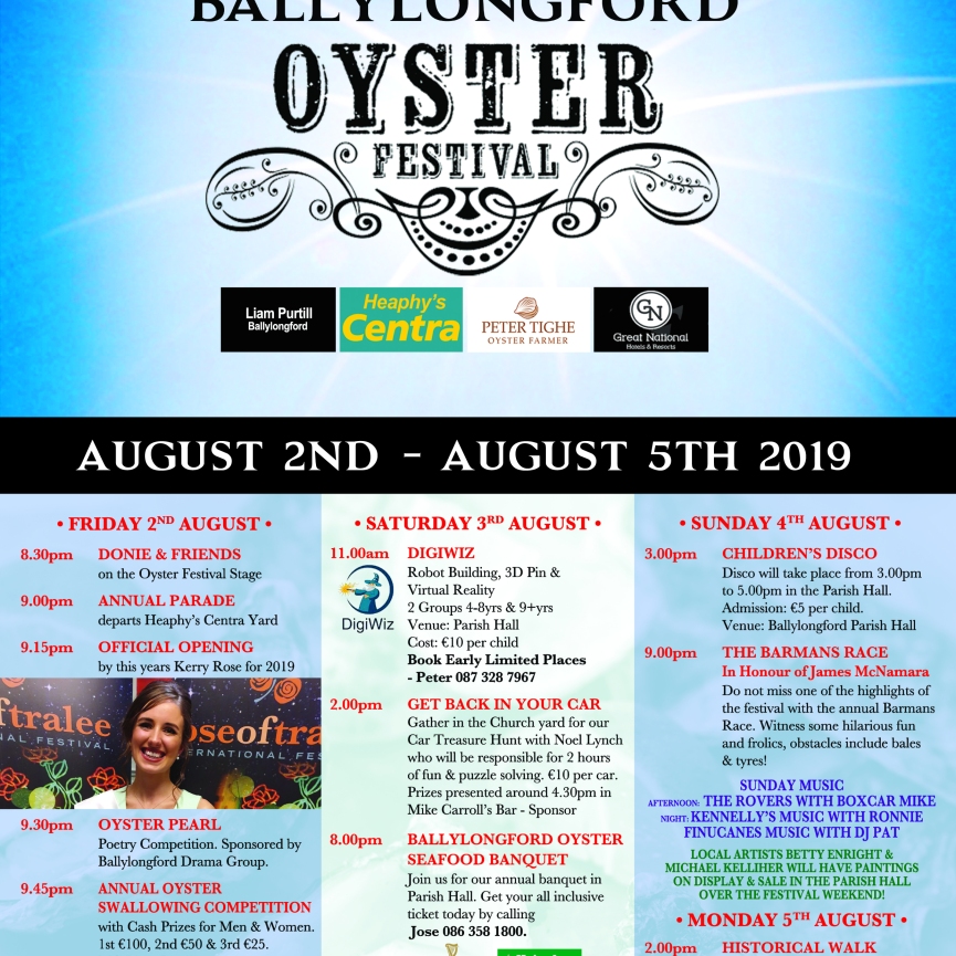 Oyster festival poster 2